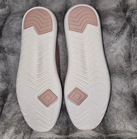 NWB TOMS Women's Alpargata Mallow Slip-On Sneaker Dust‎ Pink Color - Picture 5 of 7